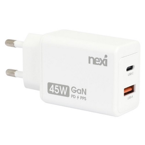 리버네트워크 NEXI PD PPS 45W 2포트 GaN 충전기 NX1481