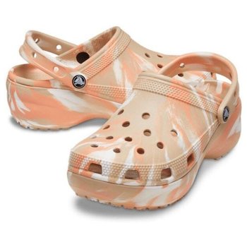 크록스 클래식 플랫폼 마블 클로그 207176-2ZM_이미지