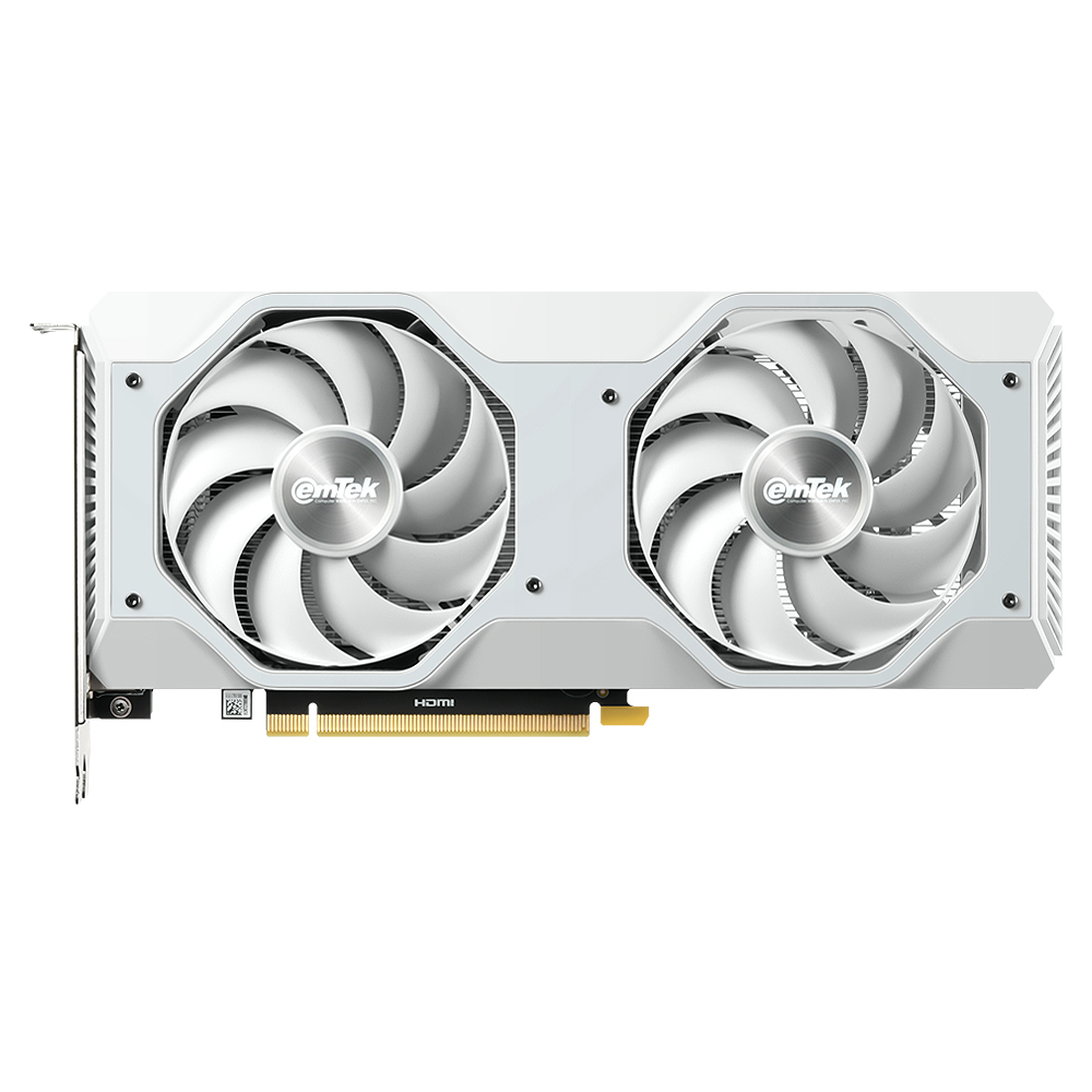 이엠텍 지포스 RTX 4060 MIRACLE WHITE D6 8GB_이미지