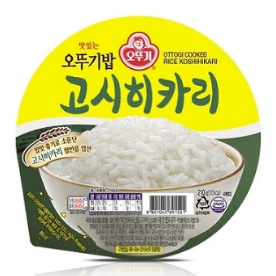 오뚜기 맛있는 오뚜기밥 고시히카리 210g (18개)_이미지