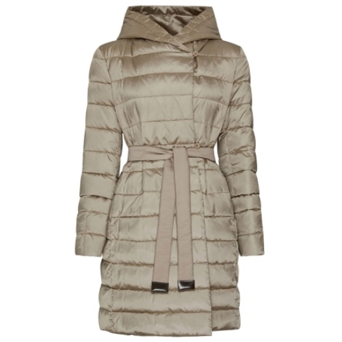 막스마라 NOVEF 리버시블 새틴 드레싱 패딩 2394960236600 (019, 베이지)