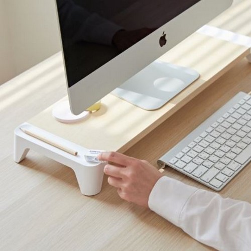  파우트 EYES5 우드 모니터 받침대