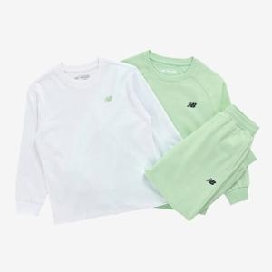 키즈트레이닝세트 NQJ NK9YFB102U-41 베이직 에센셜 3PCS 런보이 스웨트셋업