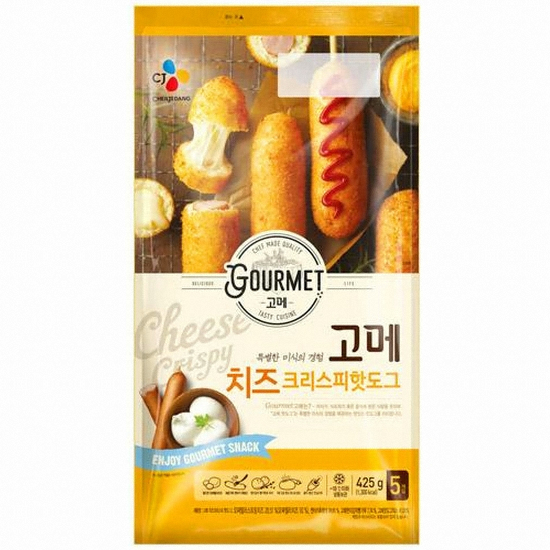 치즈 크리스피핫도그 5개입 425g