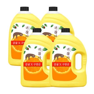 아토세이프 귀찮아 주방세제 감귤향 3L