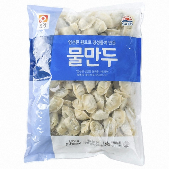 사조대림 물만두 1.35kg (2개)_이미지