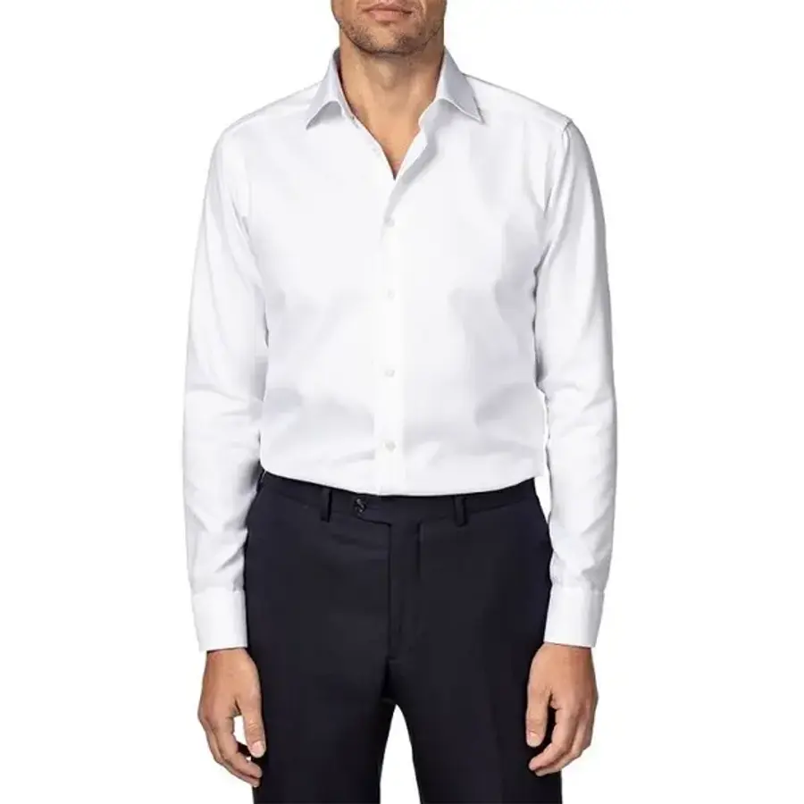 다이애그널 이튼 남성 정장 셔츠 슬림핏 Weave 390183 와이셔츠