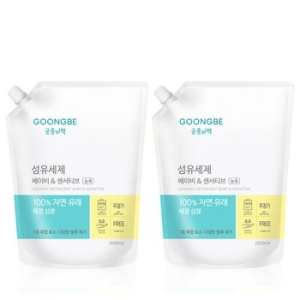 궁중비책 섬유세제 베이비 앤 센서티브 캡리필 1500ml 2개_이미지