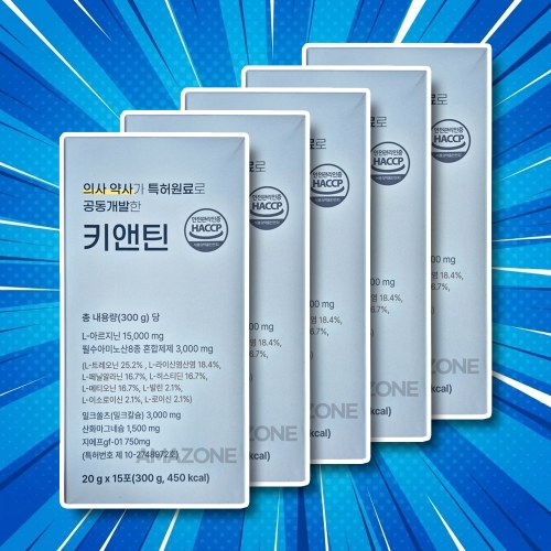 상상바이오 키앤틴 20g 15포 (5개)_이미지