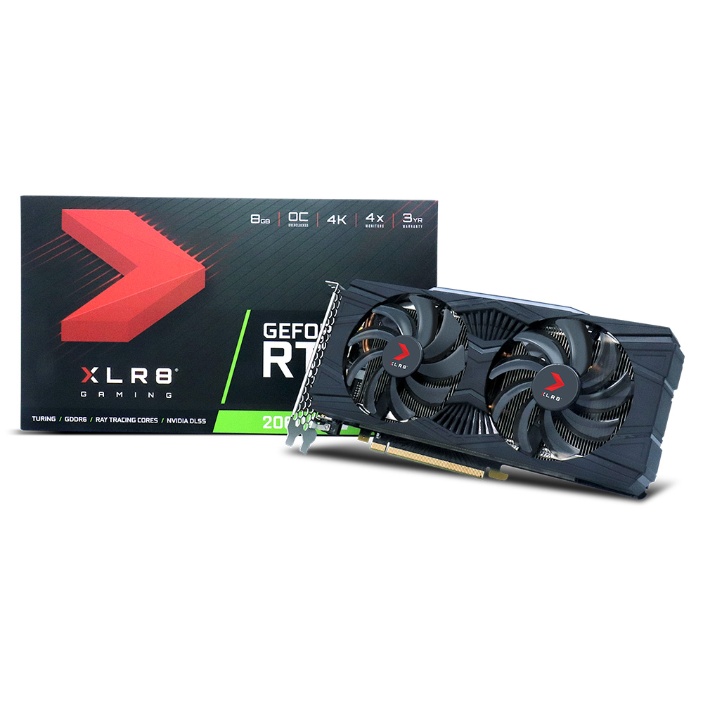 PNY XLR8 지포스 RTX 2060 SUPER Gaming OC D6 8GB