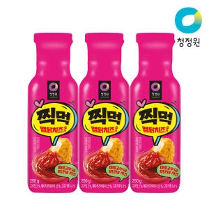 대상 청정원 찍먹 맵닭치즈소스 250g (3개)