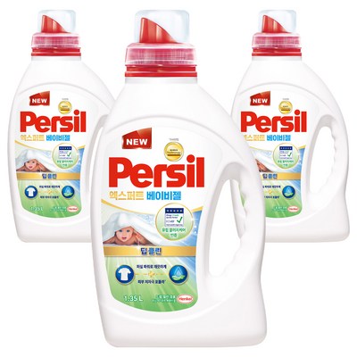 퍼실 센서티브 젤 1.35L 3개 + 버넬 센서티브 3개_이미지