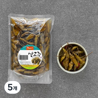 강경신안상회 산고추 절임 500g (5개)