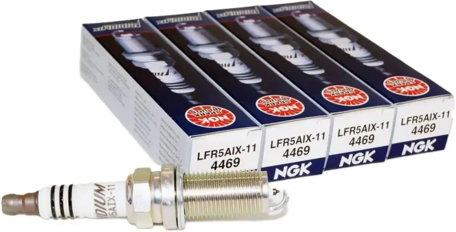 NGK 이리듐 IX 스파크 플러그 LFR5AIX-11 4팩 TOYOTA CAMRY LE 2010-2014 2.5L/2494cc 호환_이미지