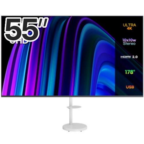 이노스 E5500UHD 제로베젤 IPS 이동형 패키지 (이노스 FS-30)_이미지