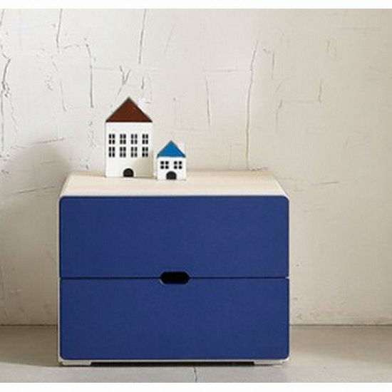 로미 2단 서랍장 400