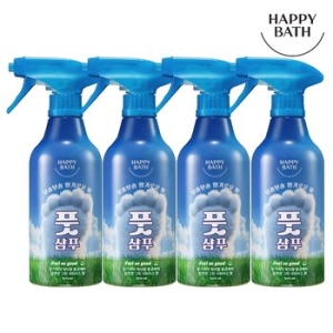 아모레퍼시픽 해피바스 필쏘굿 풋샴푸 500ml (4개)