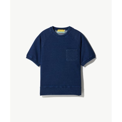 DIEMS 래글런 쮸리 반팔 티셔츠_네이비 오버핏 _LTSWB07CSN_이미지