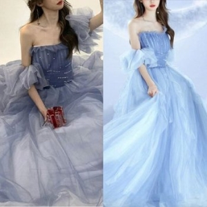 교복몰 미드나잇 여신 프릴 드레스 2color 웨딩촬영. WFGQVJ5