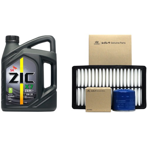 SK������ ��ũ ���� X7 0W30 4L + �������� ��� K5 ���̺긮��