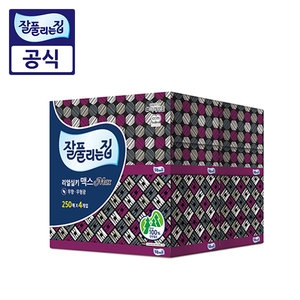  잘풀리는집 리얼실키 맥스 미용티슈 250매 (4입) [1팩(4입)]