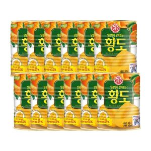 오뚜기 황도 800g (12개)