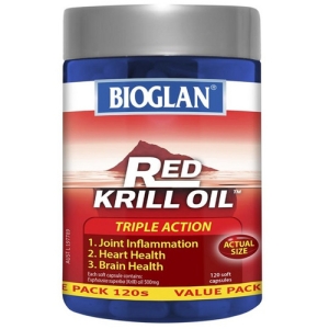 PharmaCare 바이오글랜 레드 크릴오일 500mg 120정 (2개)_이미지