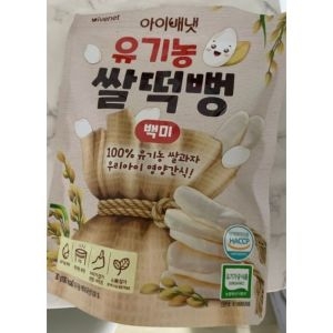 아이배냇 유기농 쌀떡뻥 백미 30g (5개)_이미지