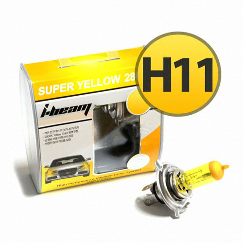 이아이 아이빔 슈퍼 옐로우 할로겐 12V (H11, 55W)_이미지