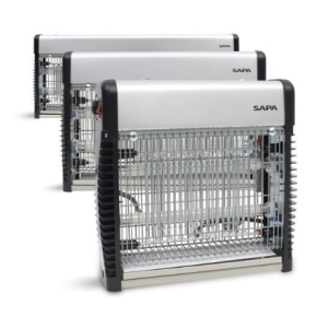 싸파 버그킬러 모기 해충 퇴치기 전격살충기 벽걸이/220V/전기충격식/자외선/저소음/초절전_이미지