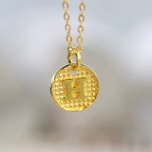 가앤 알파벳 코인 목걸이 3.75g (1개)_이미지