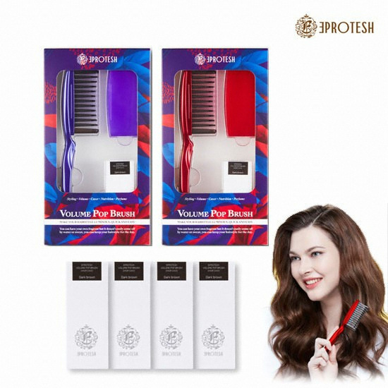 에포테쉬 정글볼륨 브러쉬+파우치 7종 세트