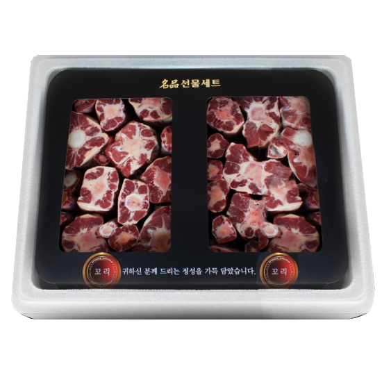 미트아울렛 명품 소꼬리 선물세트 4.6kg (1개)_이미지