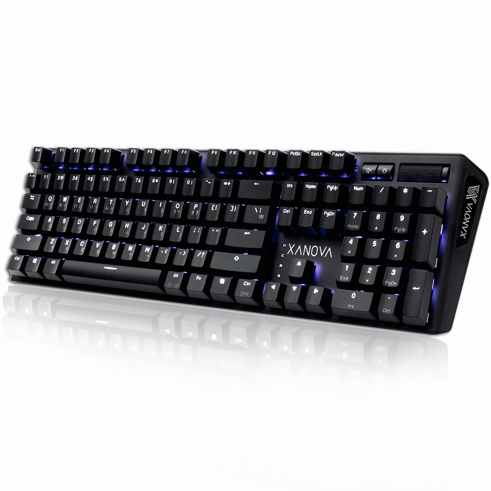 갤럭시 XANOVA PULSAR 기계식 키보드 (갈축)_이미지