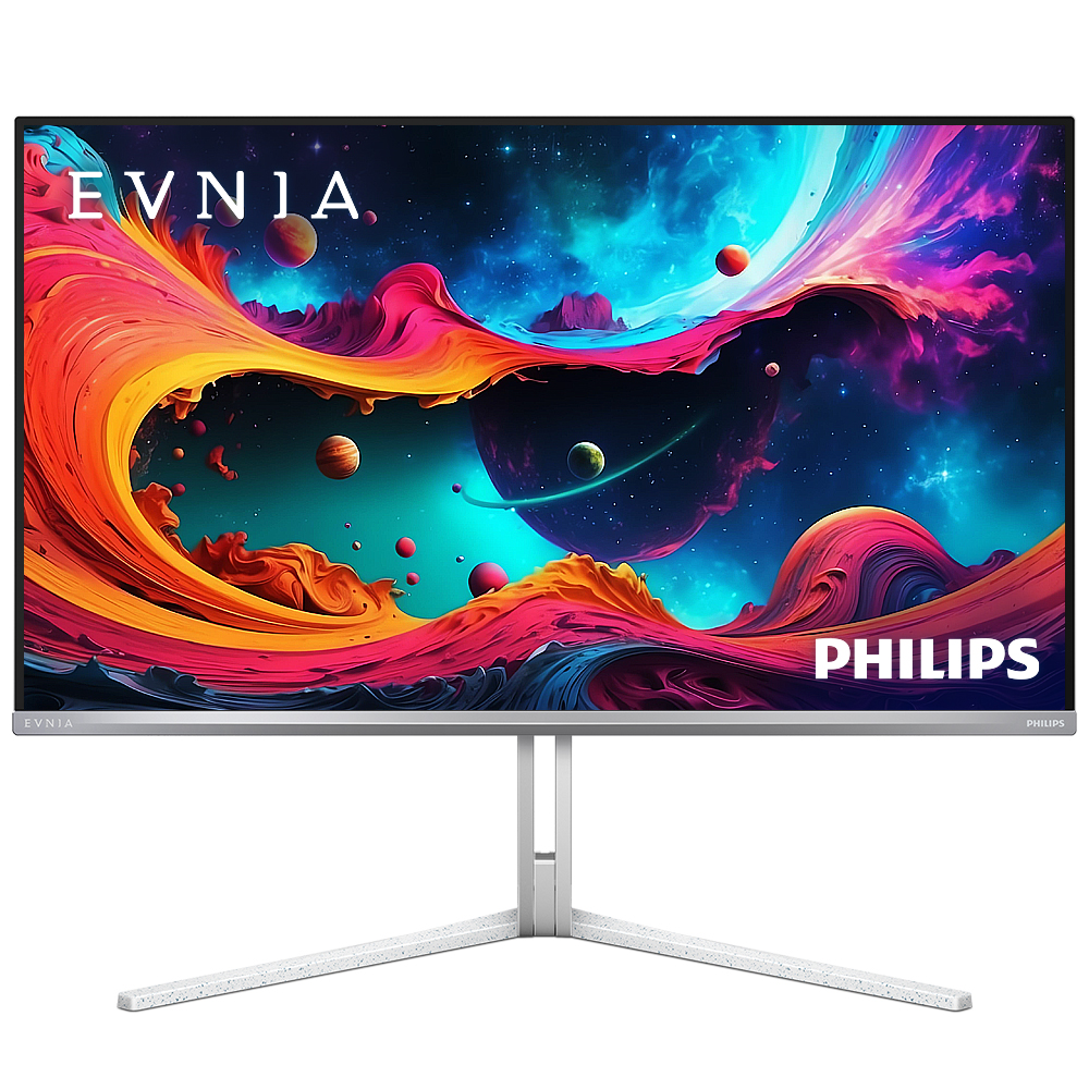 필립스 에브니아 32M2N8900 UHD <b>OLED</b> 240 게이밍 USB-C 화이트 무결점
