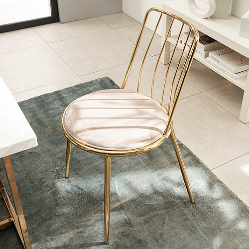 에넥스 ENNEE 생마르크 B 골드 의자 (2개)_이미지