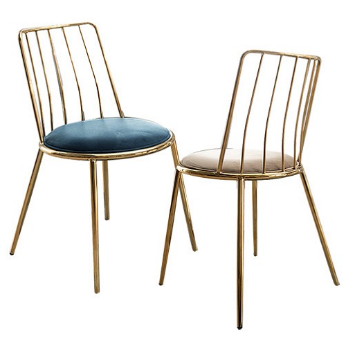 에넥스 ENNEE 생마르크 B 골드 의자 (2개)_이미지