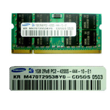 삼성전자 노트북 DDR2-533 중고 (1GB)_이미지