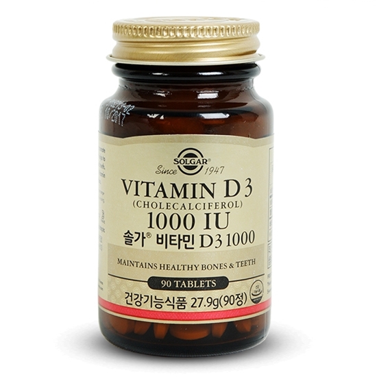 솔가 비타민 D3 1000 IU 90정이미지입니다. 누르면 해당 게시물로 새창이동합니다.