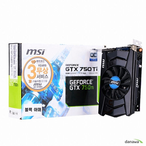 MSI ������ GTX750 Ti OC ���� �Ƹ� V1 D5 2GB