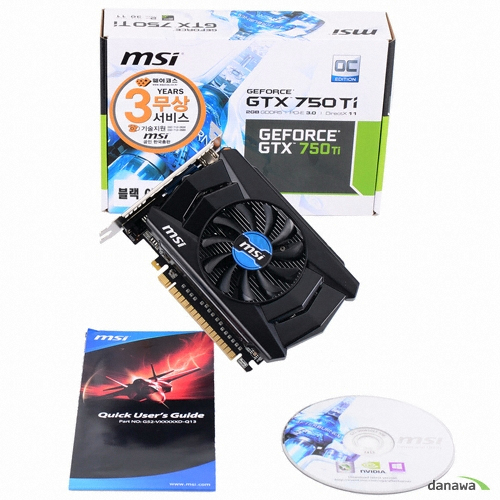 MSI ������ GTX750 Ti OC ���� �Ƹ� V1 D5 2GB
