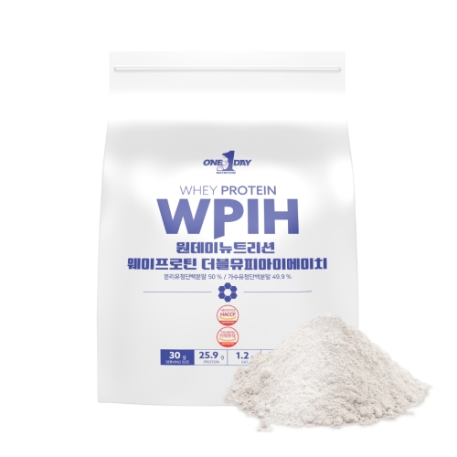 원데이뉴트리션 마이백 분리, 가수분해 유청단백질 WPIH 100% 1.3kg_이미지