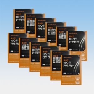 뉴트리원 풍성한 비오틴 판토텐산 900mg 60정 (12개)_이미지
