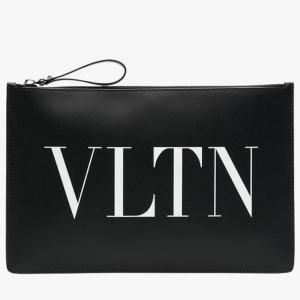 발렌티노 VLTN 로고 클러치 블랙 VY0P0483 LVN 0NO_이미지