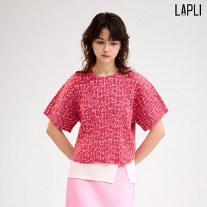 플리츠미 아즈텍 패턴 라운드 티셔츠_LPTSM025015_이미지