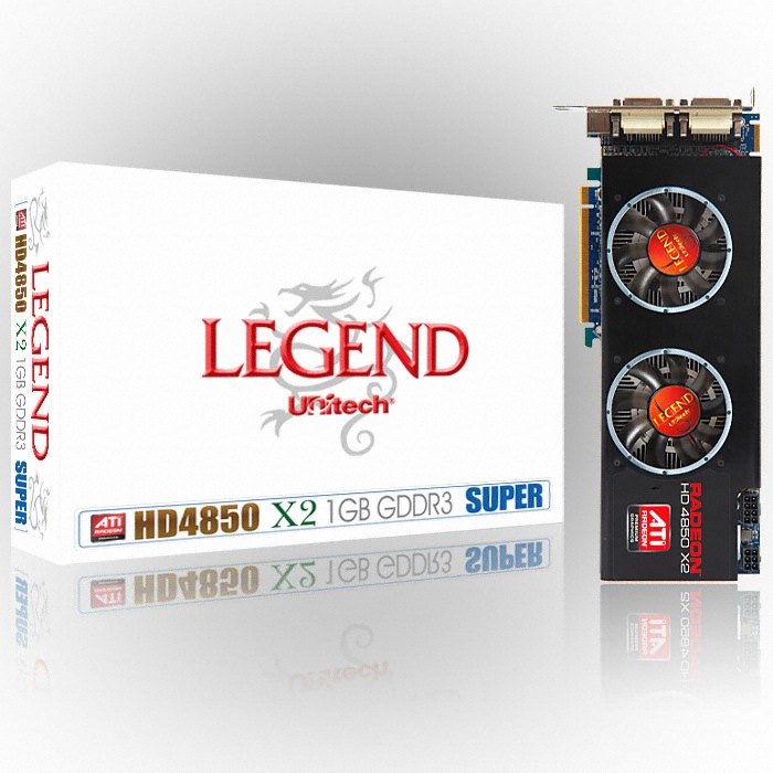 유니텍전자 LEGEND 라데온 HD 4850 X2 SUPER 1GB_이미지