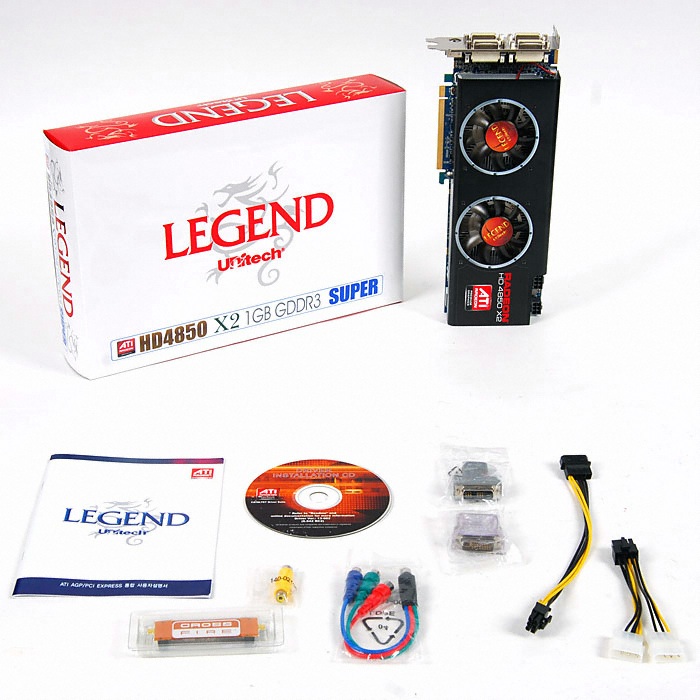 ���������� LEGEND �󵥿� HD 4850 X2 SUPER 1GB