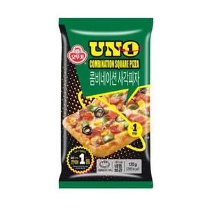 오뚜기  UNO 콤비네이션 사각피자 120g[1개]