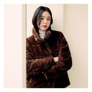 셀렙샵에디션 여성 FAUX밍크 리버시블 헝가리 구스 다운 568709