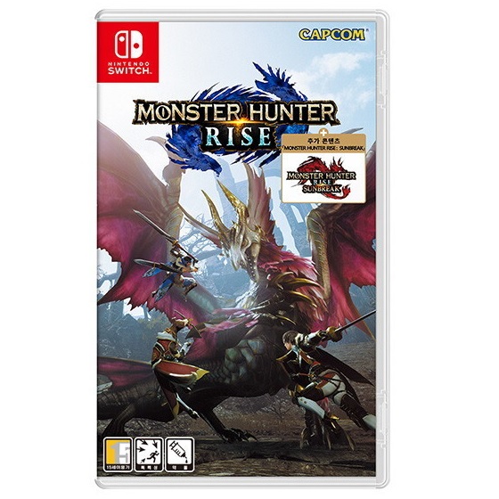  몬스터 헌터 라이즈 + 선브레이크 합본팩 한글판 SWITCH, 패키지칩